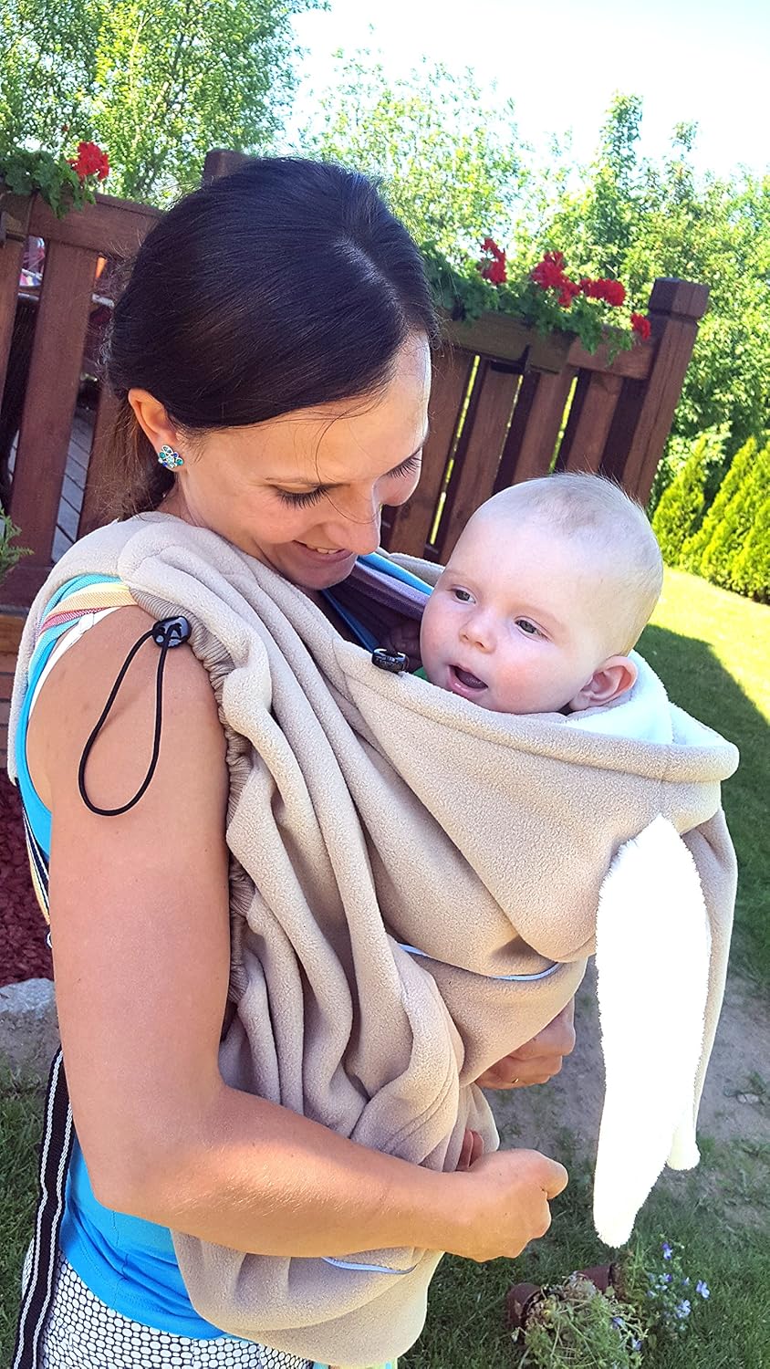 fleece baby sling