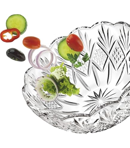Amazon.com | Godinger Square Bowl - Shannon Crystal: Decorative