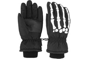 LULLABY KIDS Cotton Kid's Windproof Waterproof Snow Ski Gloves