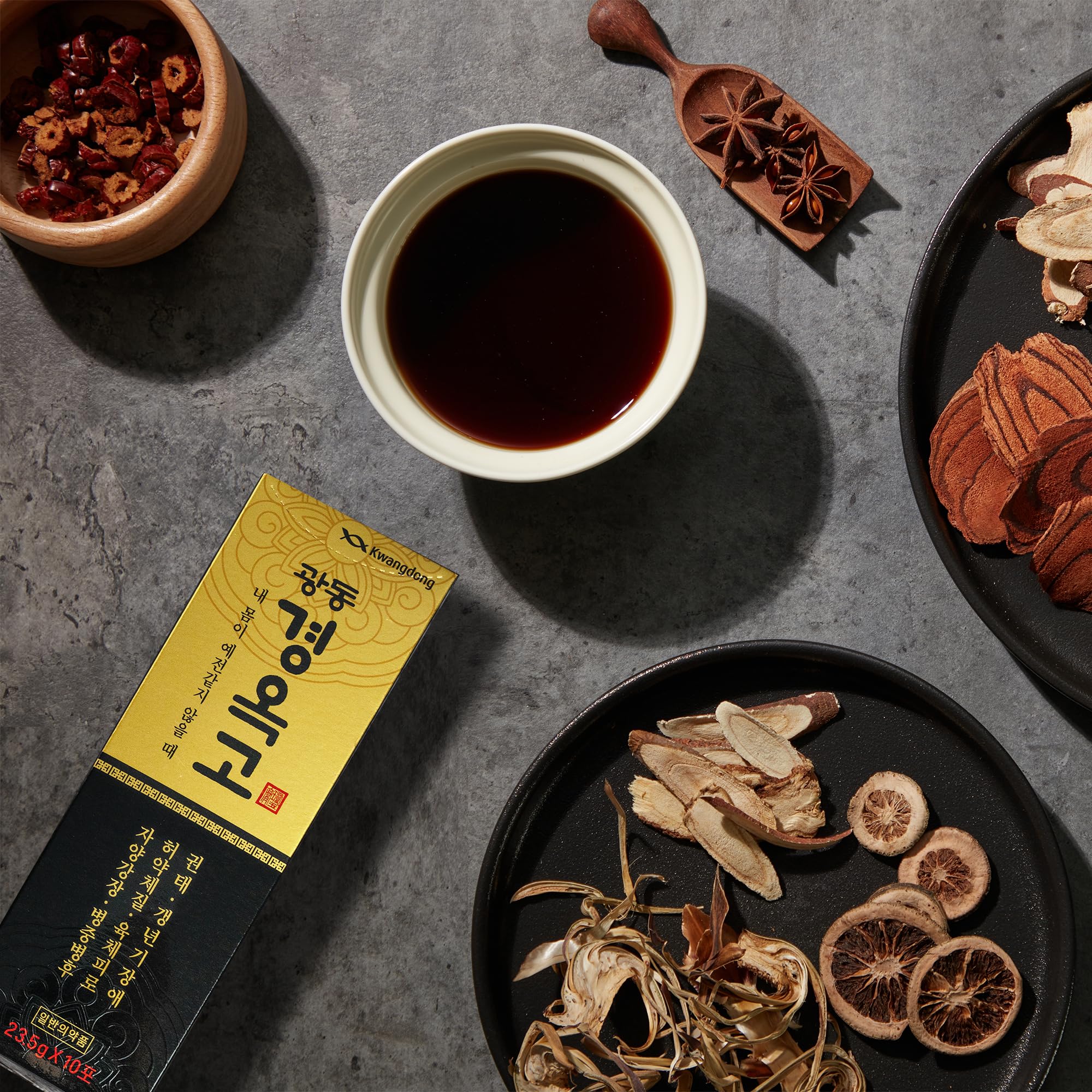 KWANGDONG Kyung Ok Ko Premium Korean Herbal Supplment with Natural Ingredients, Natural Energy Booster for Men & Women 60P