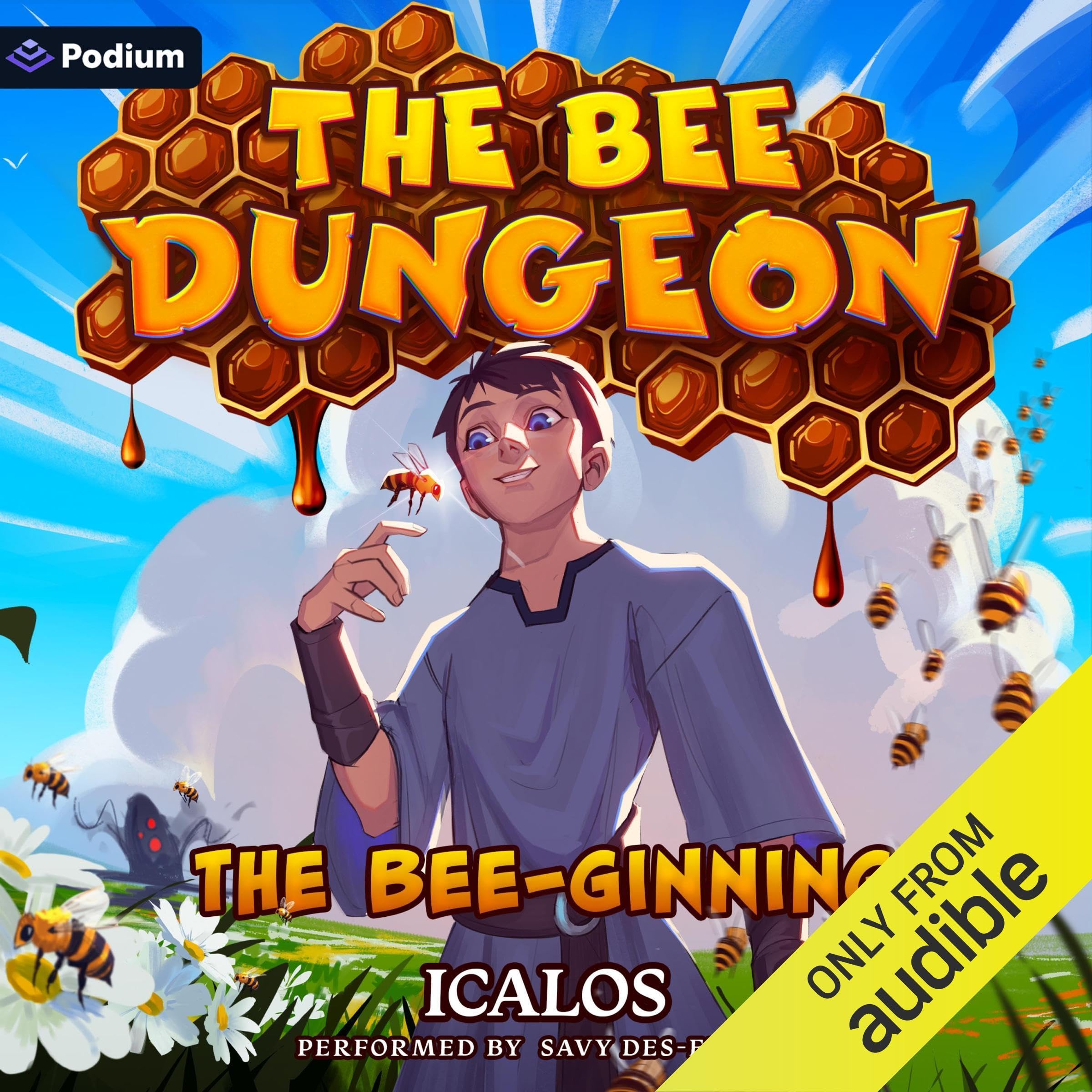 The Bee-ginning: A Dungeon-Core LitRPG: The Bee Dungeon, Book 1 Image