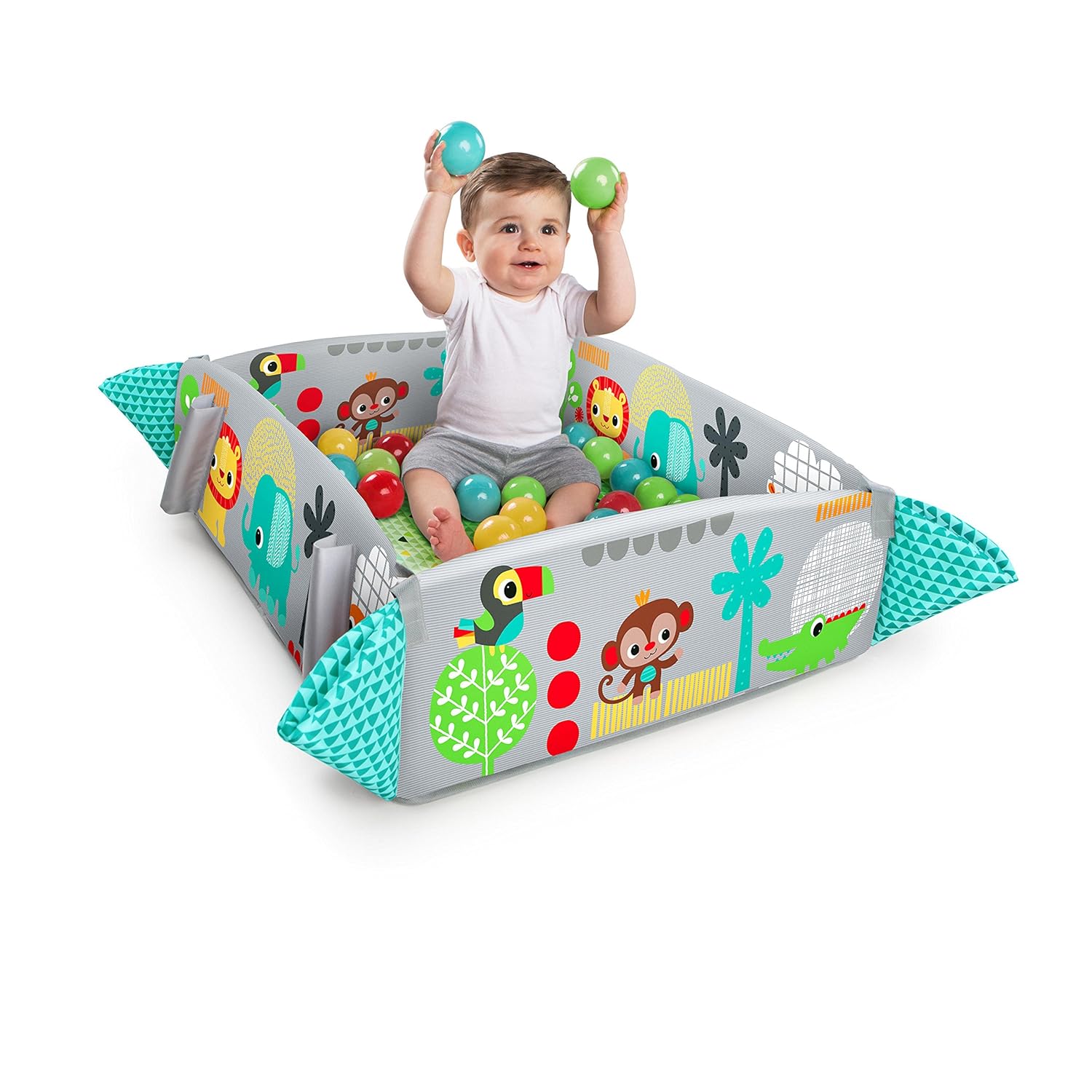bright starts play mat ball pit