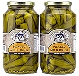 Amish Wedding Mild Pickled Okra 32 Ounces