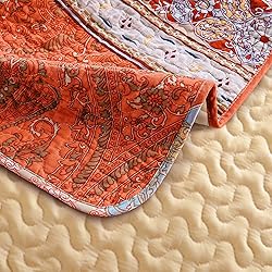 Exclusivo Mezcla Reversible Microfiber Boho Striped