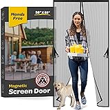 Magnetic Screen Door, Hands-Free Kid/Pet-Friendly
