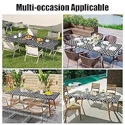 Smiry Rectangle Picnic Table Cover, Waterproof