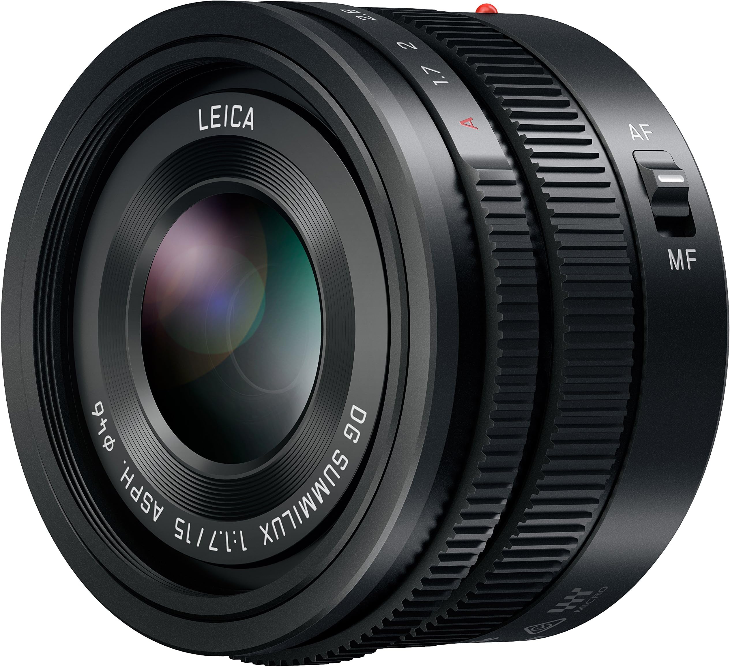 Panasonic Lumix H-X015K G Leica DG Summilux 15mm/F1.7 Lens (Black)