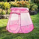 Pacific Play Tents Princess Castle Pop-Up Tent (60660) - Indoor/Outdoor Pop-up Playhouse for Toddler & Kids Easy Setup