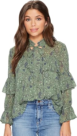 lucky brand green shirt