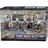 Core Space: First Born Support Expansion Set - Battle Systems Cooperative/Solo SciFi Dungeon Crawler Board Game 28mm Sci-fi Miniatures