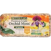 Better-Gro Premium Grade Sphagnum Moss for Orchids &amp; Plants - 190 cu in | 100% natural, imported orchid moss, for ferns and hostas, excellent for hanging baskets and propagating plants
