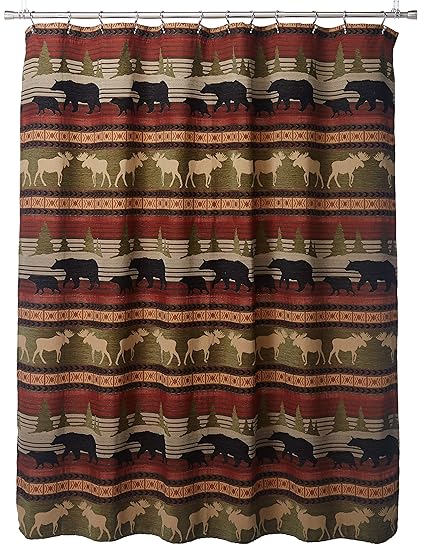 Carstens Ontario Wilderness Shower Curtain Amazon In Home Kitchen