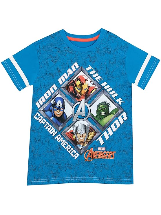 Marvel Avengers Jungen Avengers T-Shirt