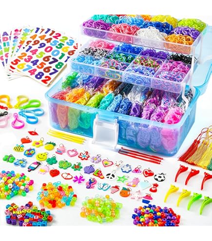 Amazon.com: Cra-Z-Art CRA-Z-Loom Deluxe Rubber Band Case