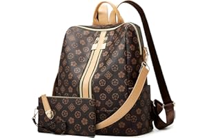 Darein Backpack Purse for Women Teacher Bag Womens Backpacks Leather Travel Backpack Fashion