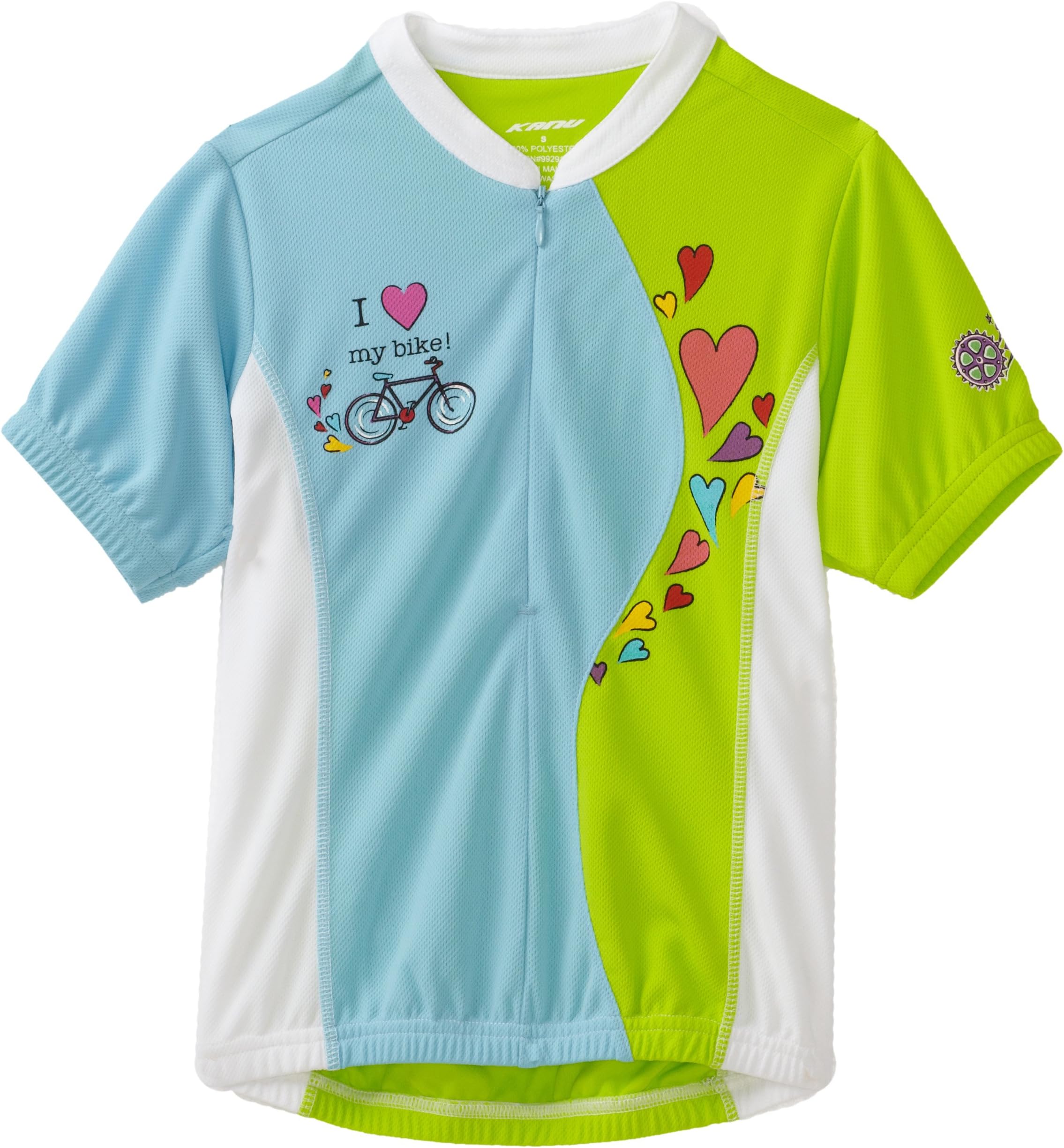 Kanu Bike Girl's Kool Kitten Cycling Jersey