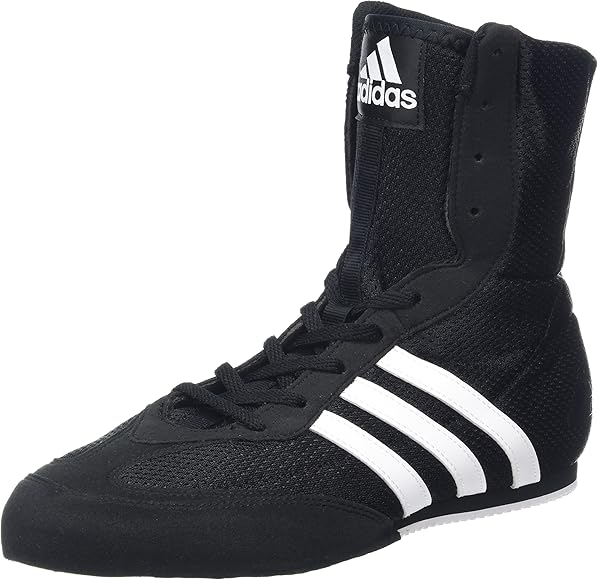 adidas black and white boots