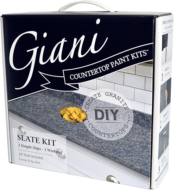 Giani Granite Countertop Paint Kit Slate Amazon.co.uk DIY & Tools