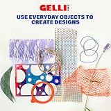 Gelli Arts 6 x 6 Gel Printing Plate Transparent 15.2 cm Square view 4