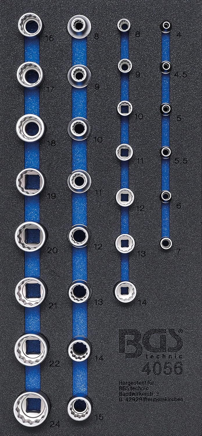 BGS 4056, Multi-colour, 1/4 - 1/2-Inch