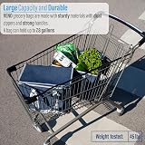 VenO 2 Pack Insulated Reusable Grocery Bag Large Capacity Durable Blue view 4