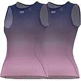 LAMEDA Women Sleeveless Cycling Undershirt Quick Dry Bike Base Layer Vests Mesh Breathable Bicycle Jerseys Biking Tank Tops