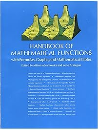 Handbook of Mathematical Functions: with Formulas, Graphs, and Mathematical Tables (Dover Books on Mathematics)