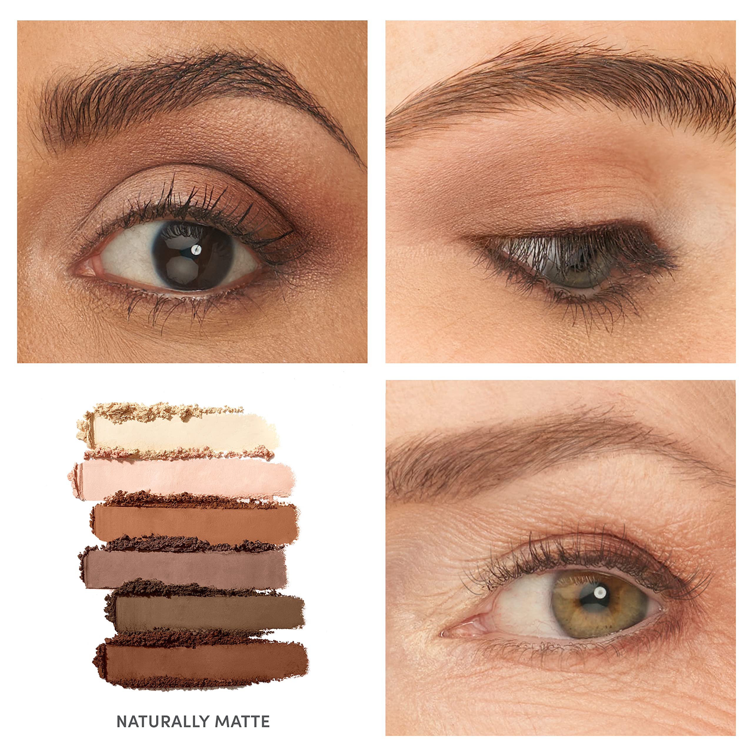 jane iredale PurePressed Eye Shadow Triple | Highly Pigmented Mineral Based Eye Shadow | Long Lasting & Crease Resistant Formula | Safe for Sensitive Eyes