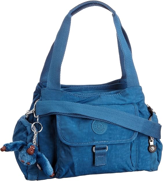 Kipling Women's Fairfax L Large Shoulder Bag Mitchell Blue K13164527