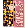 Spring & Mulberry Dark Chocolate Bars – Healthy Chocolate, Date-Sweetened - Mango Chili 3 Pack