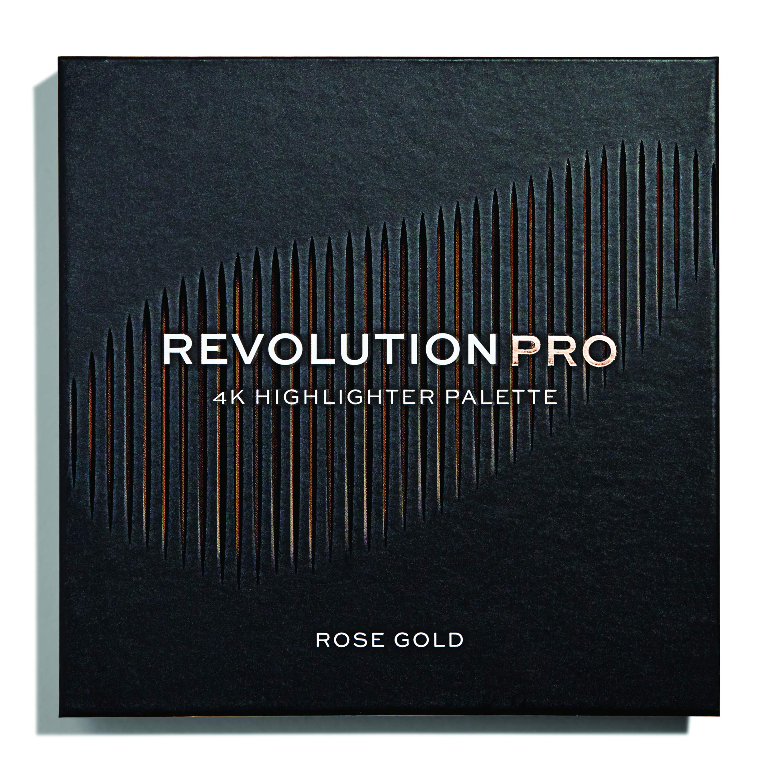 Revolution Pro 4K Highlighter Palette - Rose Gold