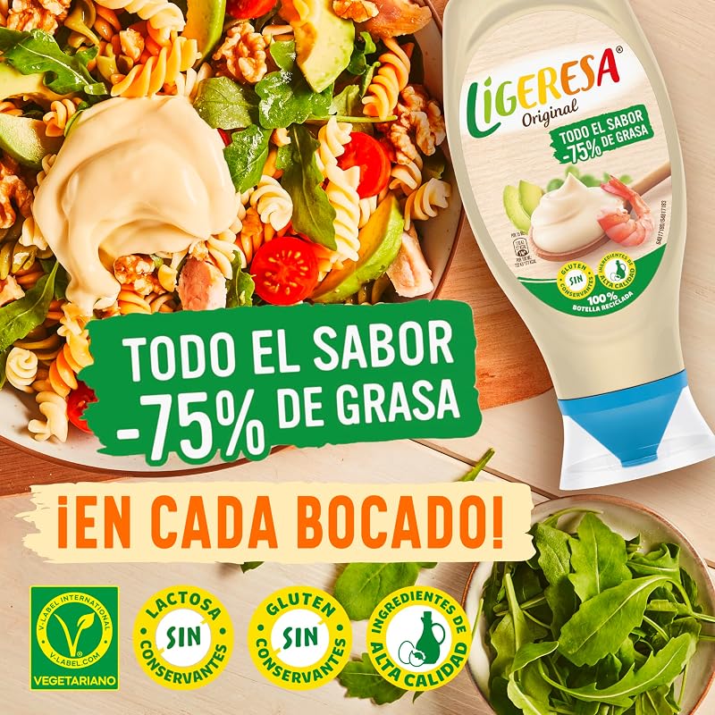 Molho Original Invertido Ligeresa, 430 ml