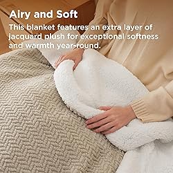 Bedsure Sherpa Blanket Queen Size for Bed