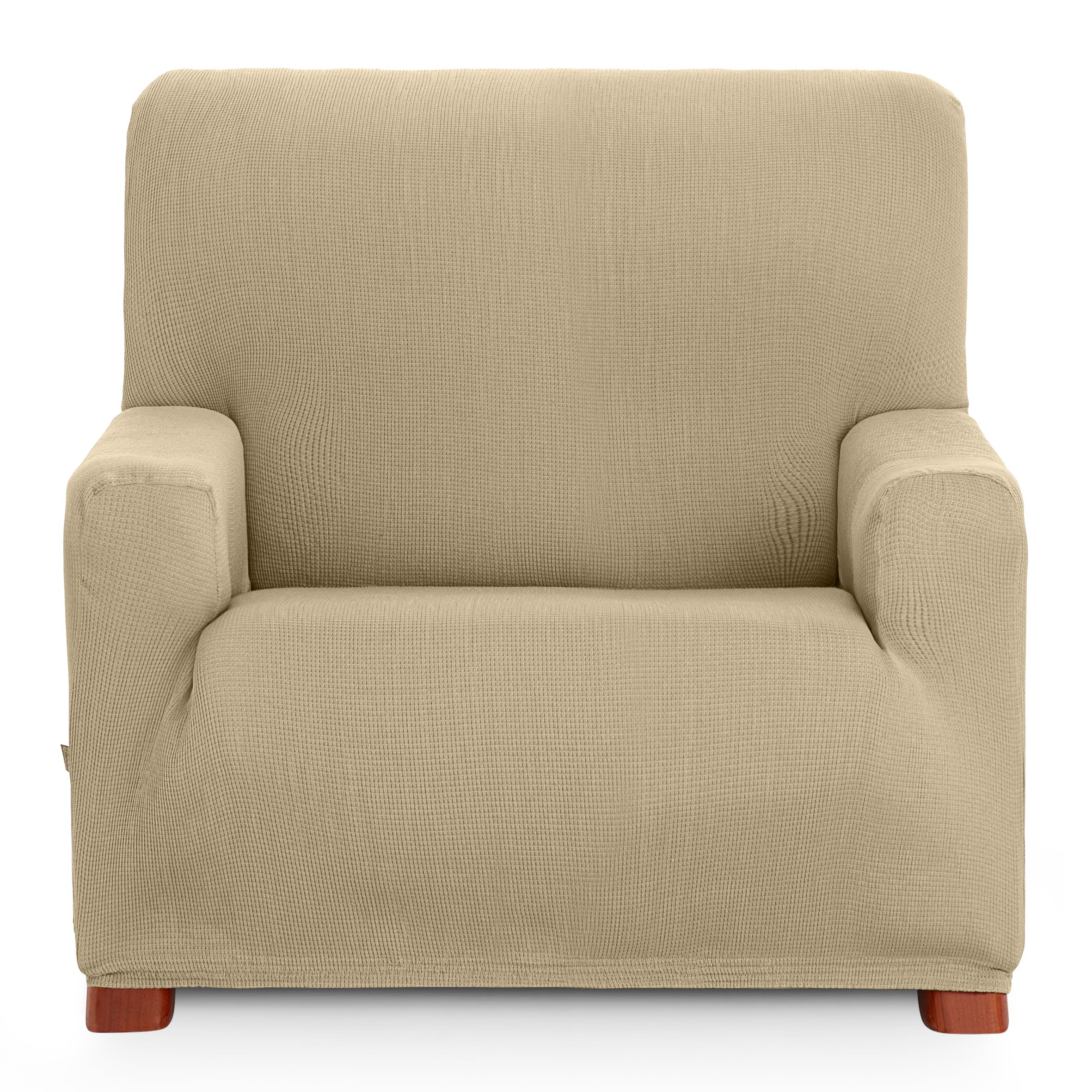 Eysa Ulises elastic sofa cover 1 seat colour 01-beige, Polyester-Cotton, 37 x 5 x 29 cm, F715461