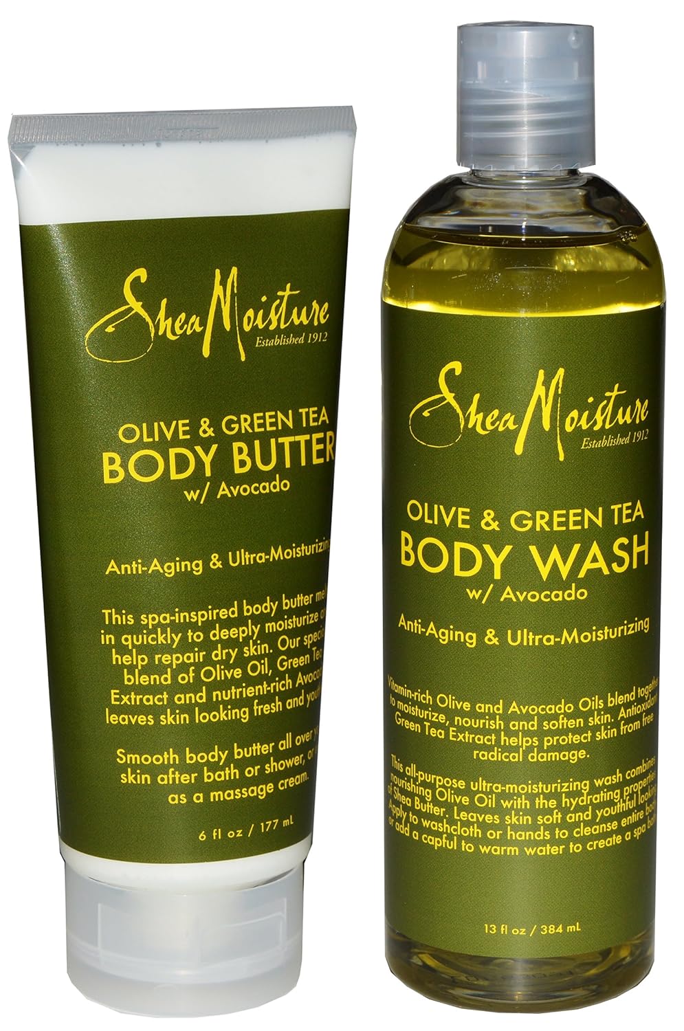 shea moisture green tea body wash