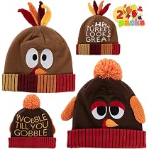 Vseutiac Bonnet Tricoté pour Les Activités de Noël et Les Jeux en Plein Air, Rouge