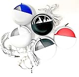 5 Earbud Sets Assorted Color Travel Cases - Bulk