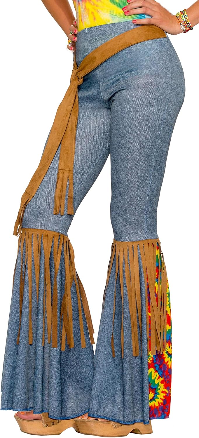 bell bottoms with fringe