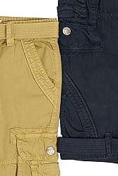 Raw X Boys Cargo Shorts 8-18 | 100% Cotton Belted