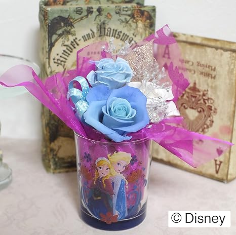 Amazon Co Jp Frozen Anna And Elsa Puriza Budohurawa Arenzi Disney Authentic Clear Box Free Gift Inside Flower Birthday Present Flower Arrangement Flower Gift Wedding Arrangement 御祝i Free Shipping Home Kitchen