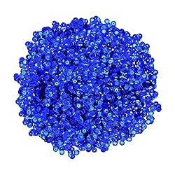 Mandala Crafts 20000 Dark Blue Sequins for Crafts