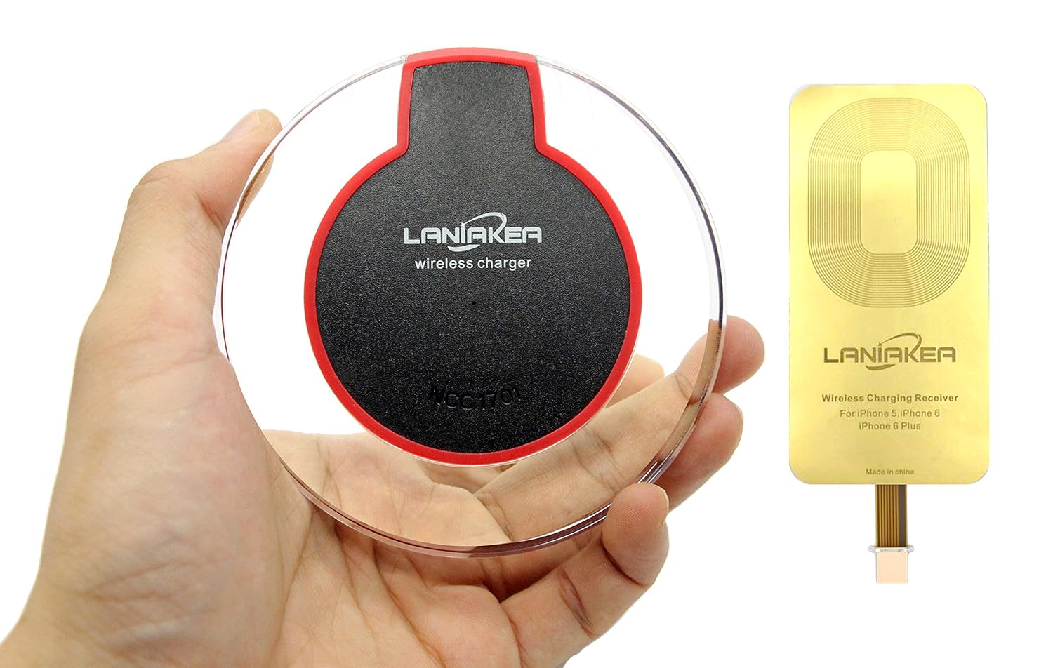 iPhone Wireless Charger Kit, Laniakea® Qi Wireless Amazon.co.uk