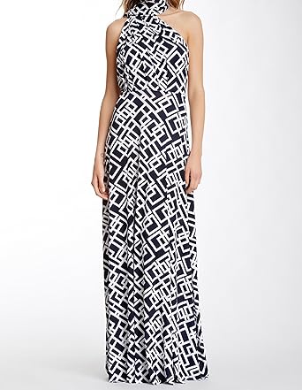 printed infinity dress