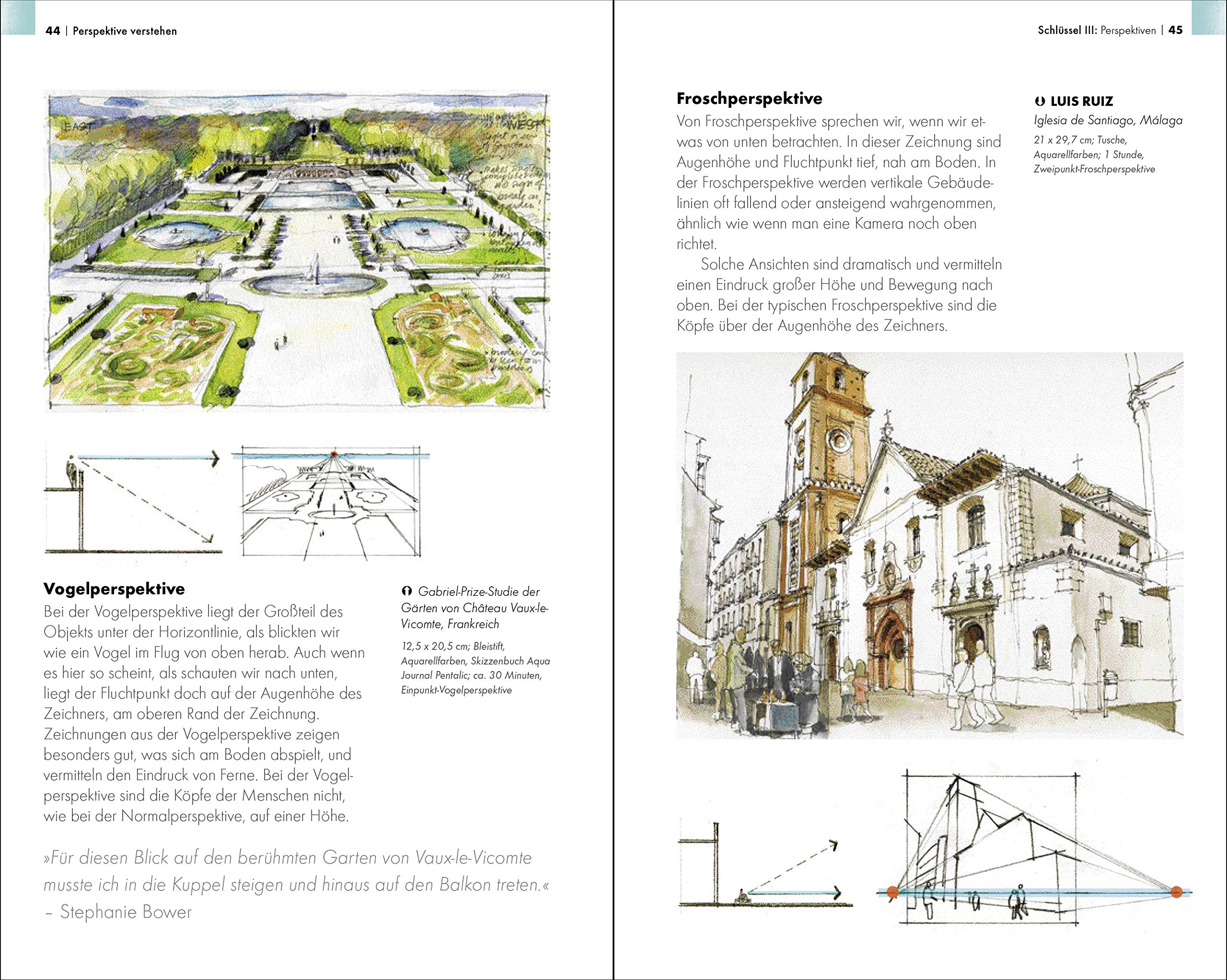 Perspektive Verstehen Einfache Techniken Fur Das Urban Sketching