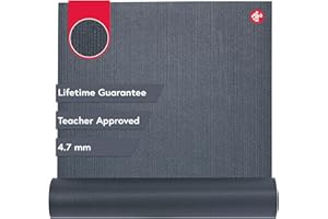 Manduka PROlite Yoga Mat - 4.7mm | Lifetime Durability | Hygienic Construction | Teacher Approved