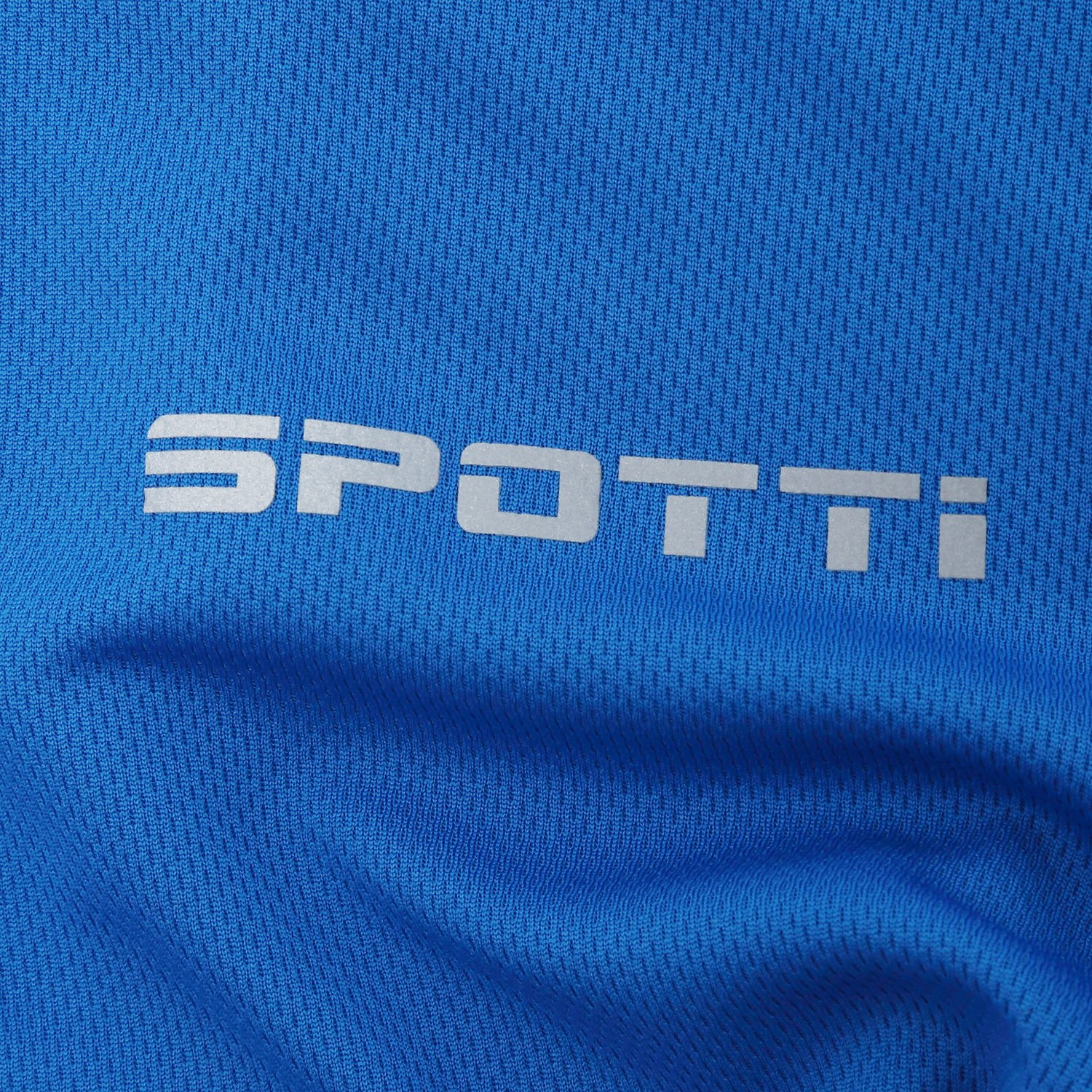 Spotti Men’s Cycling Bike Jersey Long Sleeve with 3 Rear Pockets