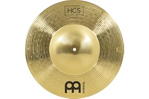 Meinl Cymbals HCS 18” Big Bell Ride Cymbal for Drum Set — Made in Germany — Traditional Finish Brass, 2-Year Warranty (HCS18B