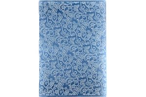 Kwan Crafts A4 Size Butterfly Plastic Embossing Folders for Card Making Scrapbooking and Other Paper Crafts 29.7x21cm