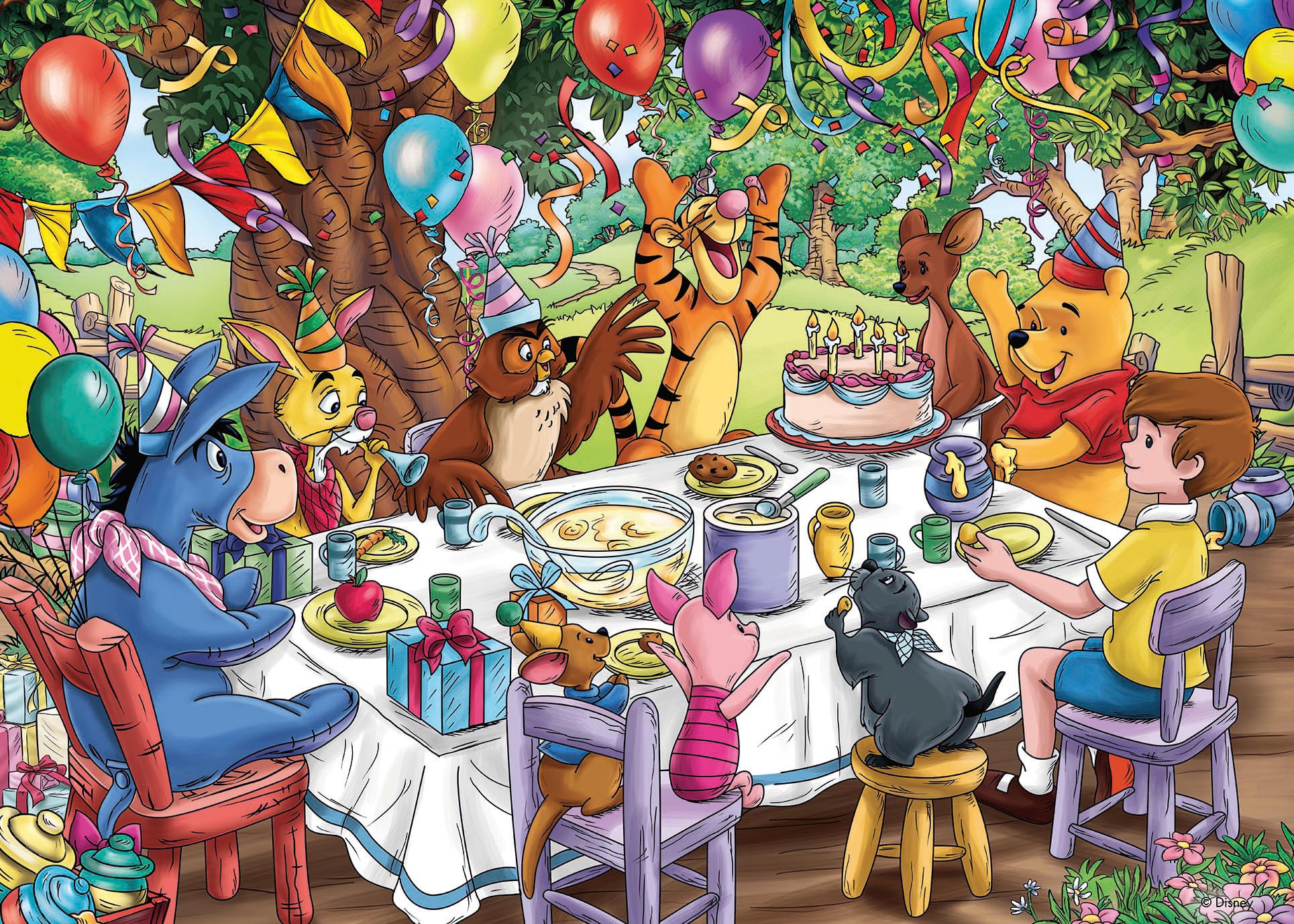 Ravensburger Disney Collector's Edition Winnie the Pooh 1000 Piece Jigsaw Puzzles for Adults and Kids Age 12 Years Up