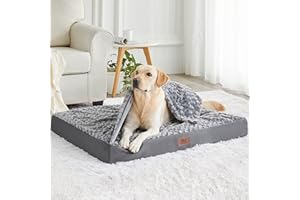 Western Home WH Large Dog Bed for Large Dogs, Orthopedic Pet Bed Waterproof Mattress with Removable Washable Cover